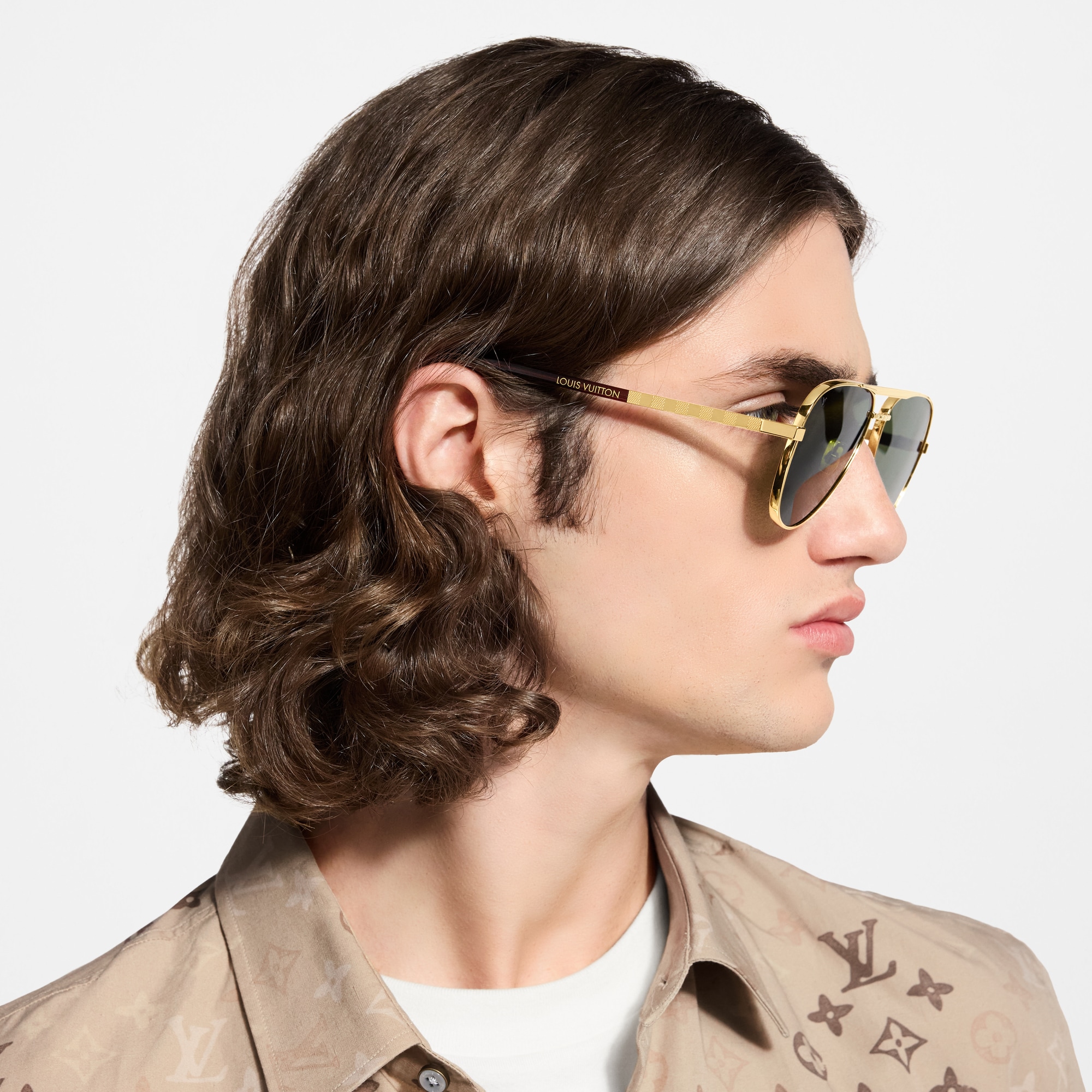 LV Attitude Pilot Sunglasses S00 - Men - Accessories | LOUIS VUITTON ®